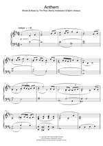 Benny Andersson: Anthem (from "Chess") Product Image