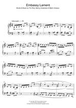 Benny Andersson: Embassy Lament (from "Chess") Product Image