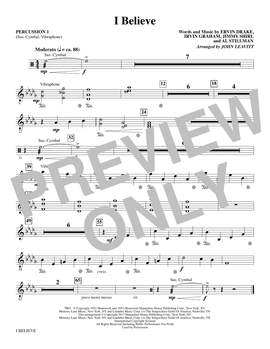 John Leavitt: I Believe - Percussion 1