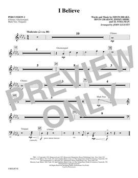 John Leavitt: I Believe - Percussion 2