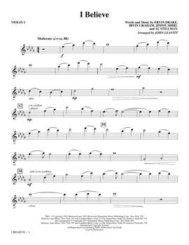 John Leavitt: I Believe - Violin 1