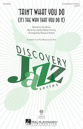 Ella Fitzgerald: 'Tain't What You Do (It's The Way That Cha Do It) (arr. Rosana Eckert)