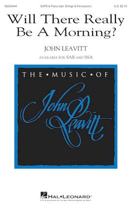 John Leavitt: Will There Really Be A Morning?