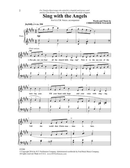 Christopher Walker: Sing with the Angels