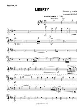 Steve Vai: Liberty - Violin 1