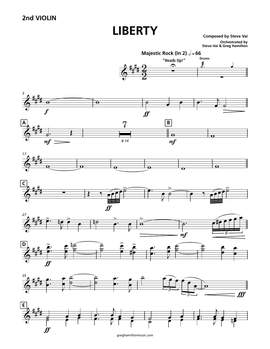 Steve Vai: Liberty - Violin 2