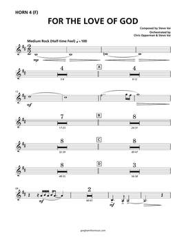 Steve Vai: For The Love Of God - Horn 4 in F
