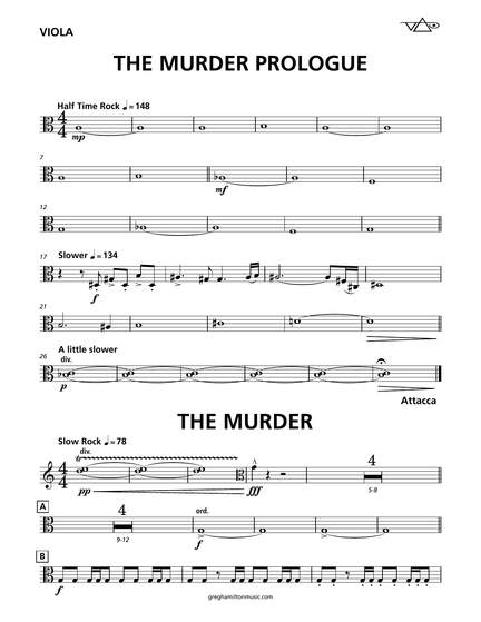 Steve Vai: The Murder - Viola