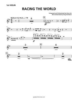 Steve Vai: Racing The World - Violin 1