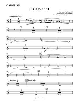 Steve Vai: Lotus Feet - Bb Clarinet 2