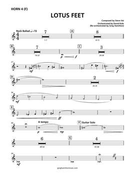 Steve Vai: Lotus Feet - Horn 4 in F