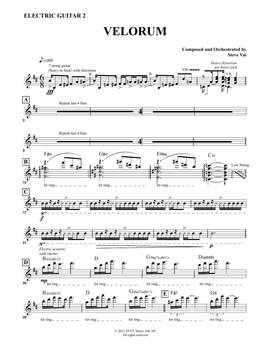 Steve Vai: Velorum - Electric Guitar 2