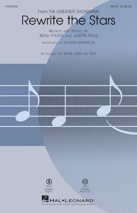 Roger Emerson: Rewrite The Stars (arr. Roger Emerson)