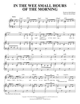 Frank Sinatra: In The Wee Small Hours Of The Morning