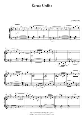Carl Reinecke: Sonata Undine Op. 167