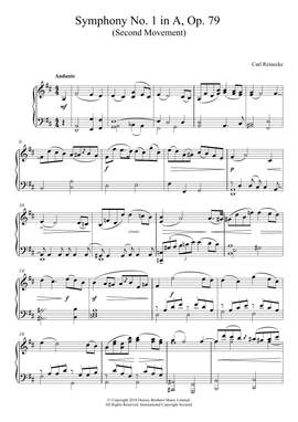 Carl Reinecke: Symphony No. 1 In A, Op. 79 (Second Movement)