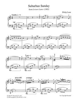 Philip Lane: Suburban Sunday (from "Leisure Lanes")