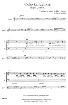 Joshua Jacobson: Ocho Kandelikas (8 Candles)