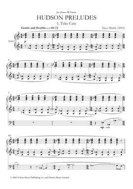 Nico Muhly: Hudson Preludes