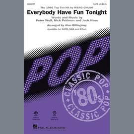 Wang Chung: Everybody Have Fun Tonight (arr. Alan Billingsley) - Bass