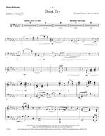 Joel Raney: Don't Cry - Keyboard String Reduction Product Image