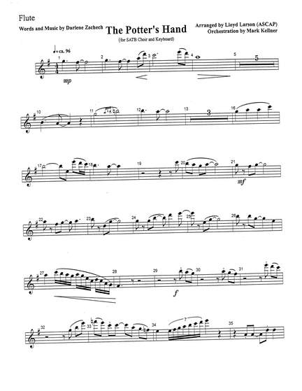 Mark Kellner: The Potter's Hand - Flute