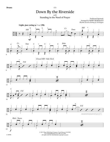 Ed Hogan: Down by the Riverside - Drums