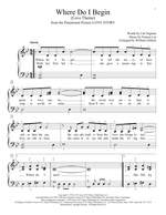 William Gillock: Where Do I Begin (Love Theme) Product Image