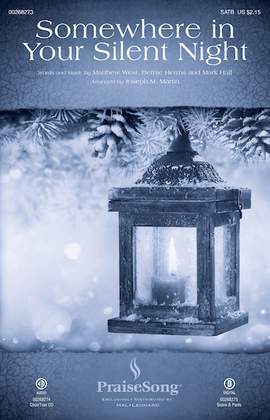 Joseph M. Martin: Somewhere in Your Silent Night - Violin 2
