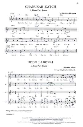 Stephen Richards: Hebrew Part Songs And Rounds