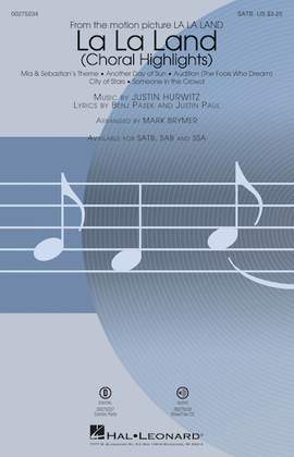 Justin Hurwitz: La La Land: Choral Highlights (arr. Mark Brymer) - Trombone