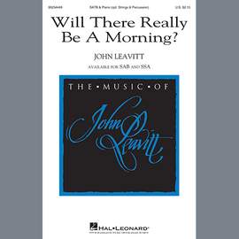 John Leavitt: Will There Really Be A Morning - Cello