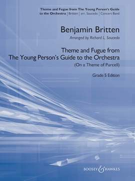 Benjamin Britten: Theme and Fugue from The Young Person's Guide to the Orchestra - Bb Clarinet 2