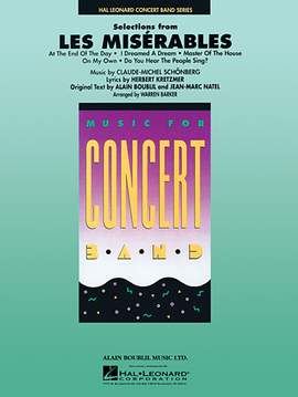 Claude-Michel Schönberg: Selections from Les Misérables (arr. Warren Barker) - Bb Clarinet 3