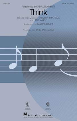 Adam Lambert: Think (from Captain Underpants: The First Epic Movie) (Arr. Mark Brymer) - Trumpet 2