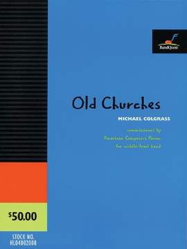 Michael Colgrass: Old Churches - Full Score