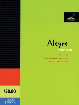 Tania Leon: Alegre - Percussion 4