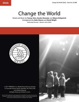 Eric Clapton: Change The World (arr. Deke Sharon, David Wright)