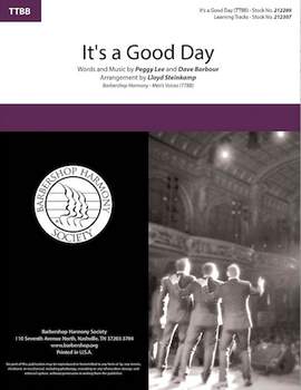 Peggy Lee: It's a Good Day (arr. Lloyd Steinkamp)