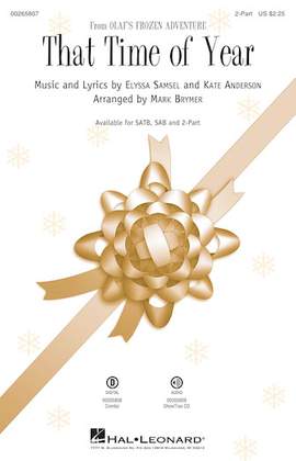 Josh Gad, Idina Menzel & Kristen Bell: That Time Of Year (arr. Mark Brymer)