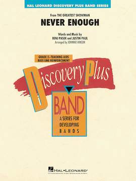 Pasek & Paul: Never Enough (from The Greatest Showman) (arr. Johnnie Vinson) - Eb Alto Clarinet