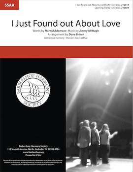 Nat King Cole: I Just Found out About Love (arr. Dave Briner)
