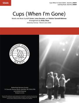 Anna Kendrick: Cups (When I'm Gone) (from Pitch Perfect) (arr. Kirby Shaw)