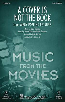 Emily Blunt, Lin-Manuel Miranda & Company: A Cover Is Not The Book (from Mary Poppins Returns) (arr. Mark Brymer)
