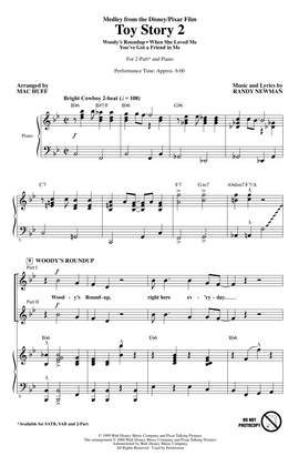Randy Newman: Toy Story 2 (Medley) (arr. Mac Huff)