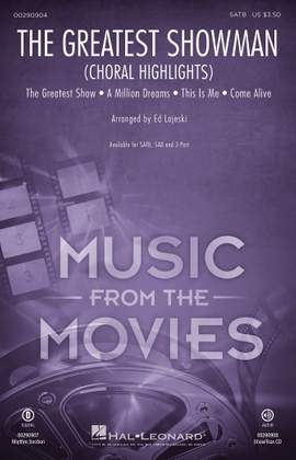 Pasek & Paul: The Greatest Showman (Choral Highlights) (arr. Ed Lojeski) - Drums
