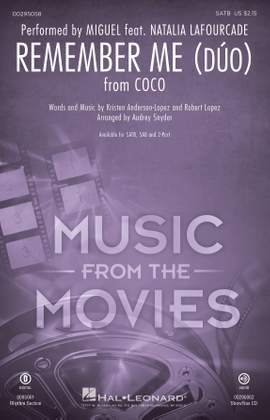 Miguel feat. Natalia Lafourcade: Remember Me (Duo) (from Coco) (arr. Audrey Snyder) - Guitar 1