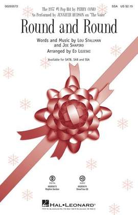 Jennifer Hudson: Round And Round (from The Voice) (arr. Ed Lojeski)
