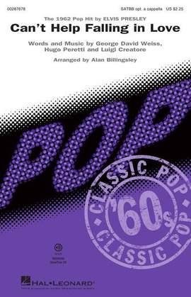 Elvis Presley: Can't Help Falling In Love (arr. Alan Billingsley)