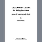 Paul Creston: Gregorian Chant for String Orchestra - Viola Product Image